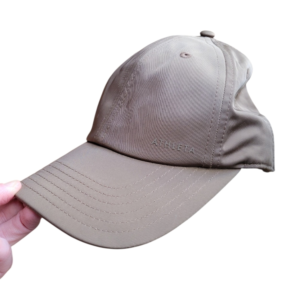 ATHLETA Everyday Cap Tan One Size Excellent Condition